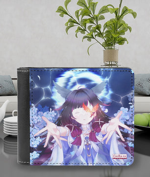 Genshin Impact Leather Wallet - Columbina: 