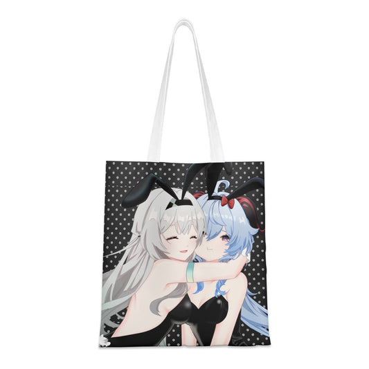 Genshin Impact x Honkai Star Rail Tote Bag - Firefly & Ganyu: "Bunny Girlies"