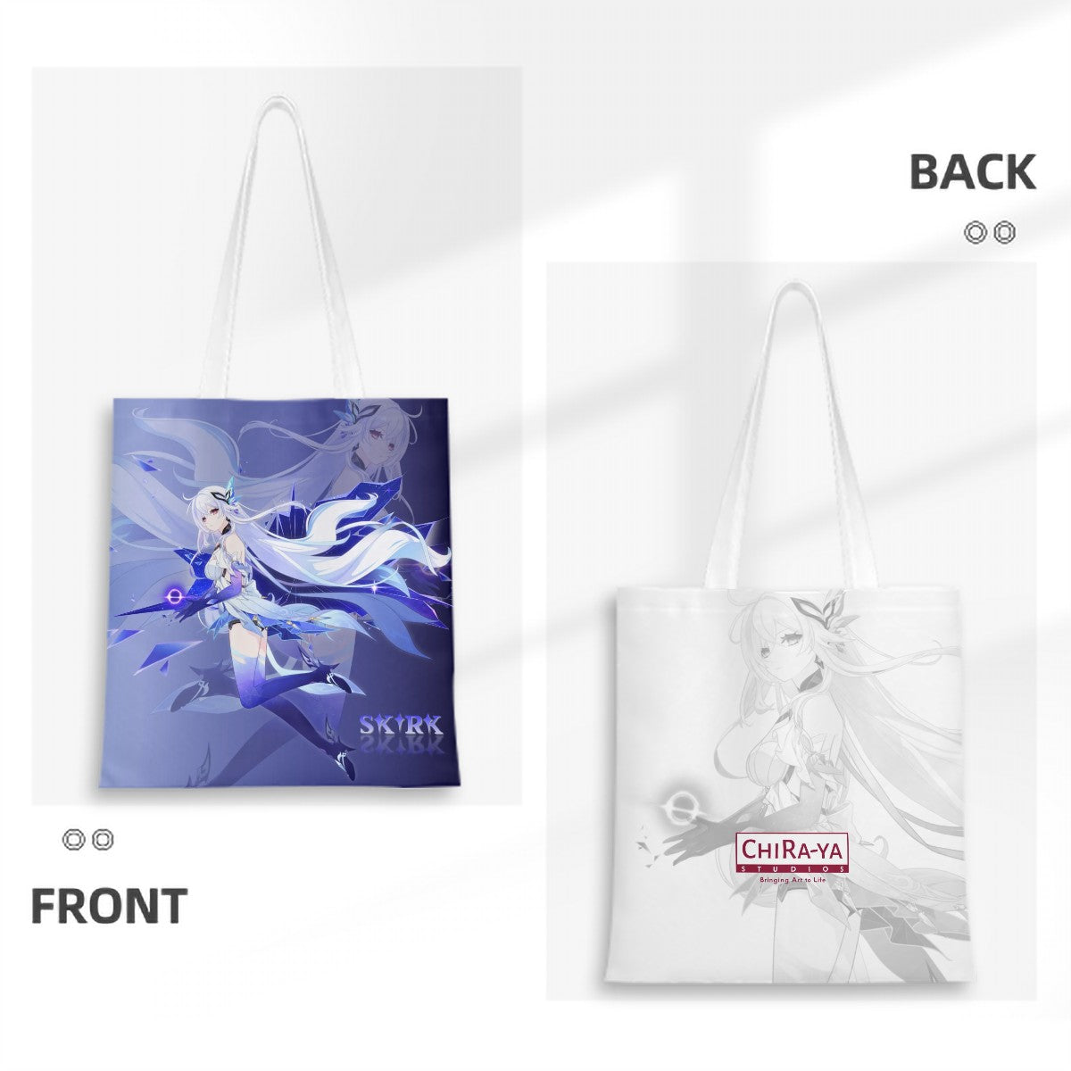 Genshin Impact Tote Bag - Skirk: "Forged in the Abyss"