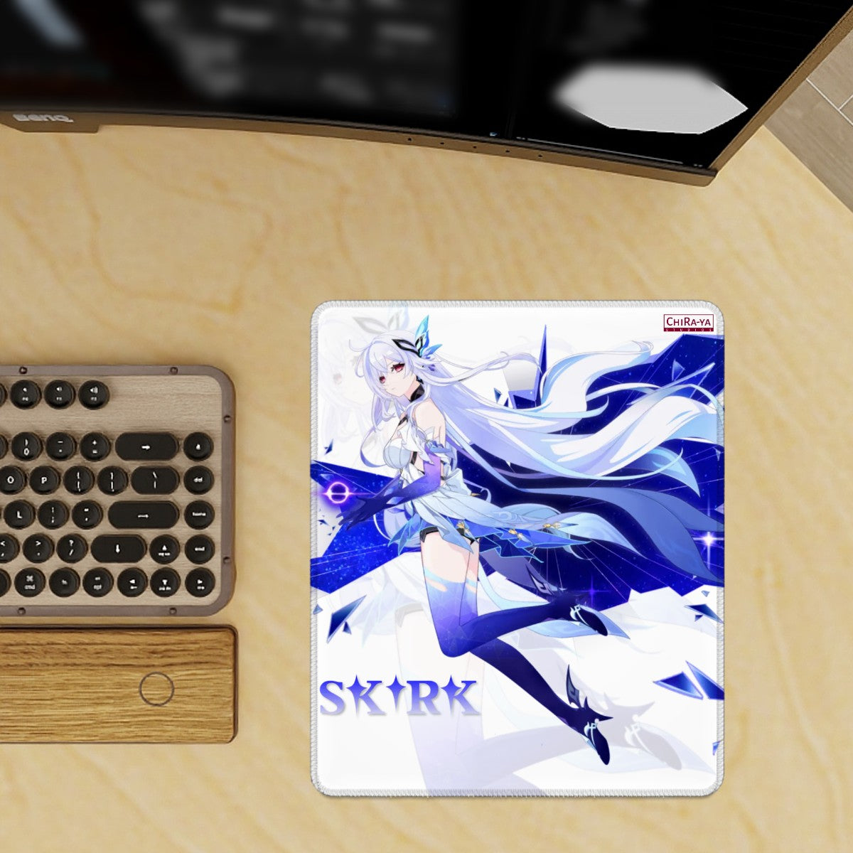 Genshin Impact Gaming Mouse Pad (Vertical) - Skirk: "Forged in the Abyss"