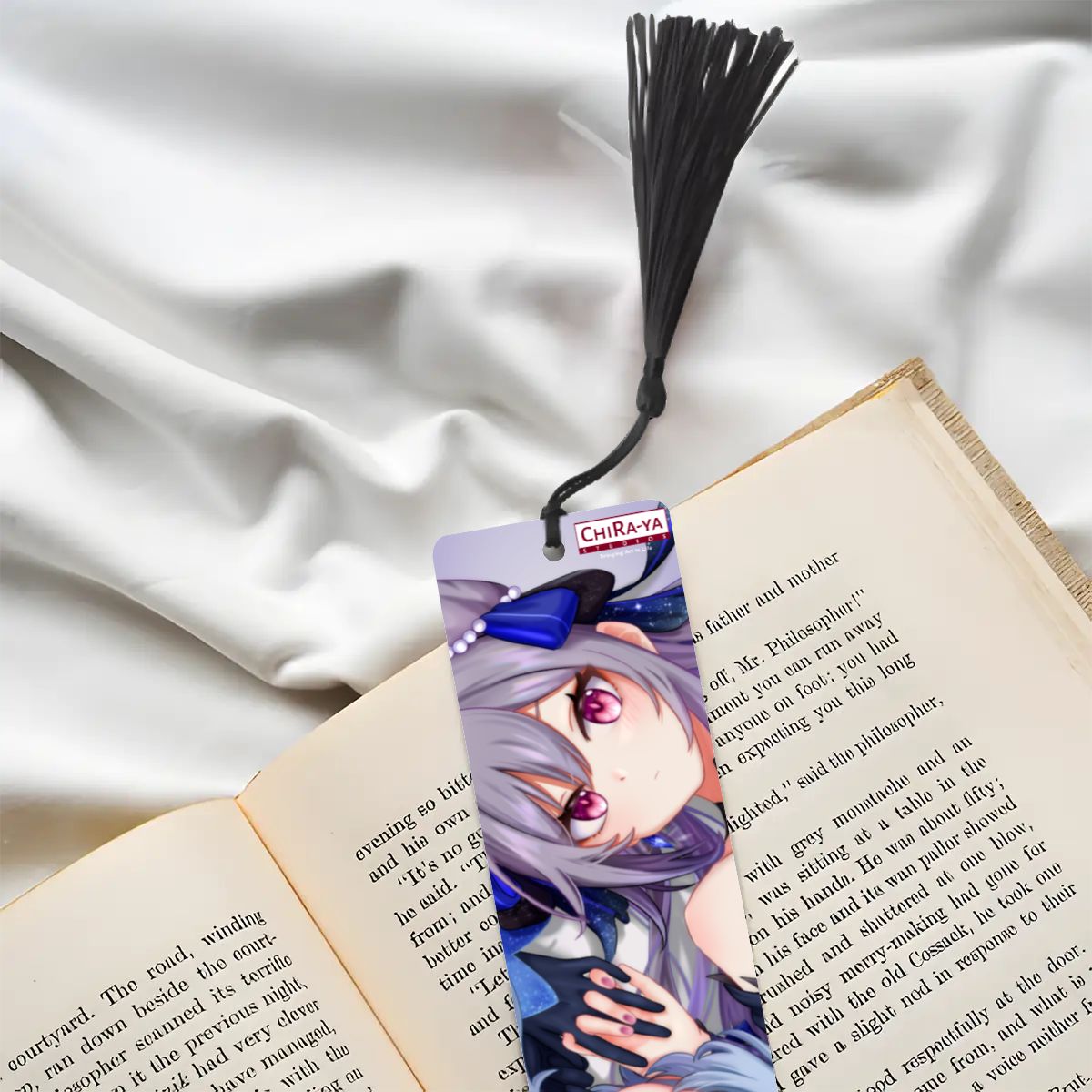 Genshin Impact Wooden Bookmark - Ganyu & Keqing: "Ganqing Impact"