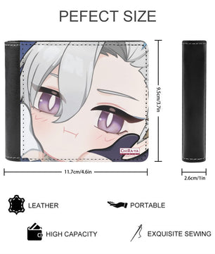 Genshin Impact Squishy Series Leather Wallet - Neuvillette Chiraya Studios