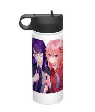 Genshin Impact Stainless Steel Insulated Tumbler - Raiden Ei & Yae Miko: 