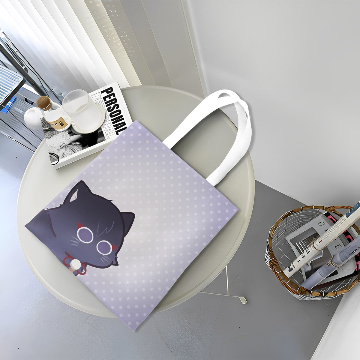 Genshin Impact Tote Bag - Scarameow (Chill)