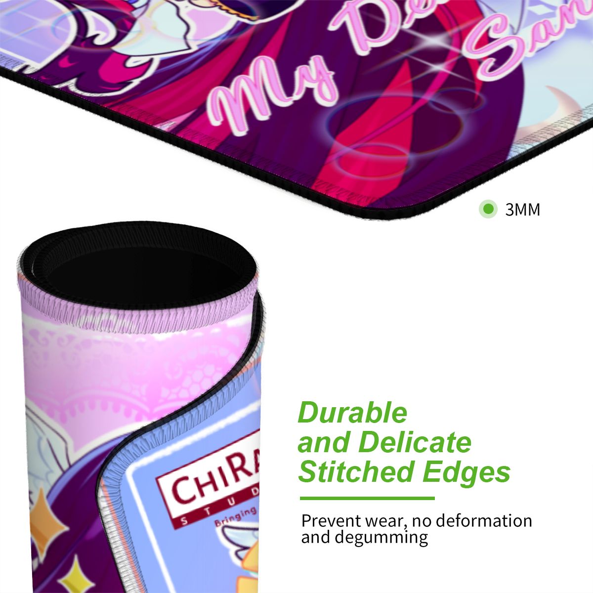 Genshin Impact Gaming Mouse Pad - Sandrone & Columbina "Teatime"