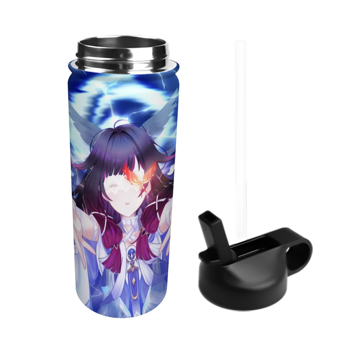 Genshin Impact Stainless Steel Insulated Tumbler - Columbina: "Cui Lacrimosae"