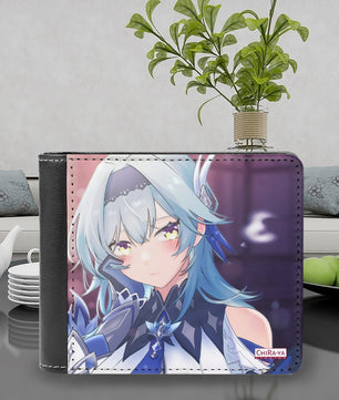 Genshin Impact Leather Wallet - Eula: Night Out at Angel's Share