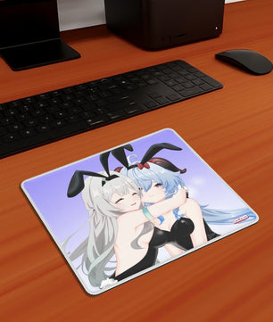 Genshin Impact x Honkai Star Rail Gaming Mouse Pad - Firefly & Ganyu: 