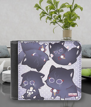 Genshin Impact Leather Wallet - Scarameow