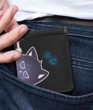 Genshin Impact Leather Wallet - Scarameow (Playful)