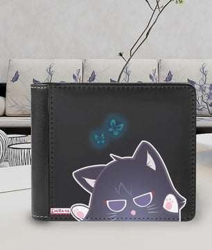 Genshin Impact Leather Wallet - Scarameow (Playful)