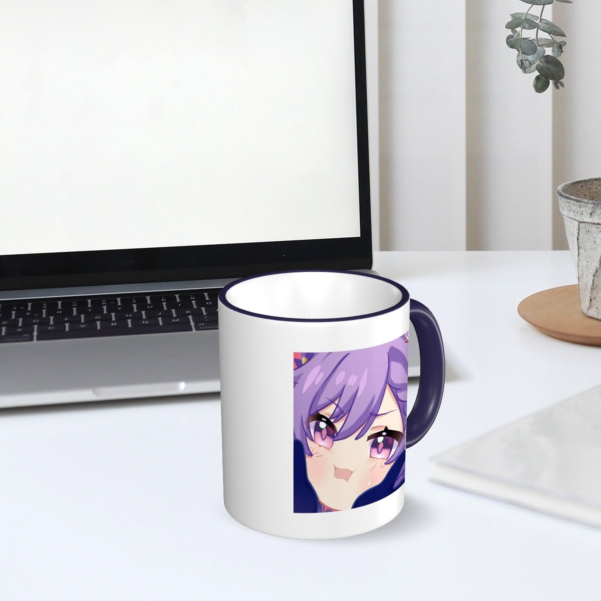 Genshin Impact Squishy Series Ceramic Mug - Keqing