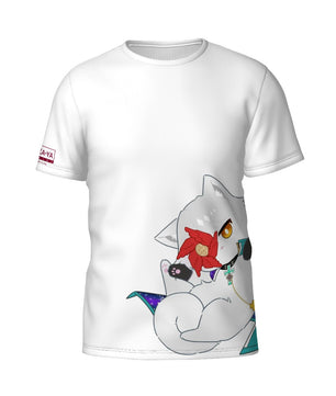 Guilty Gear T-Shirt - Asuka Kreutz (Cat Asuka)