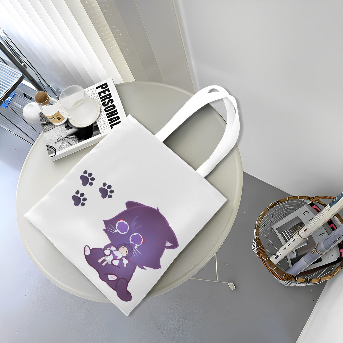 Genshin Impact Tote Bag - Scarameow (Sad) Chiraya Studios