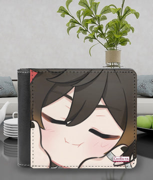 Genshin Impact Squishy Series Leather Wallet - Zhongli