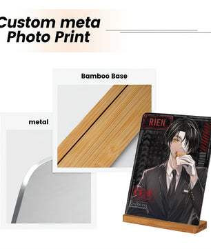 Limbus Company Metal Print with Stand - Rien