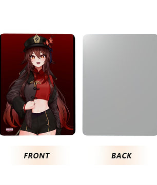 Genshin Impact Metal Print with Stand - Hu Tao: 