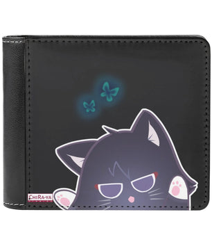 Genshin Impact Leather Wallet - Scarameow (Playful)