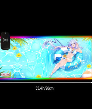 Honkai Star Rail Premium RGB Gaming Mouse Pad (with Wireless Charging) - Robin Summeretto