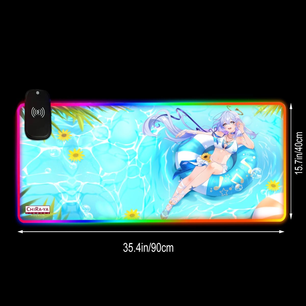 Honkai Star Rail Premium RGB Gaming Mouse Pad (with Wireless Charging) - Robin Summeretto