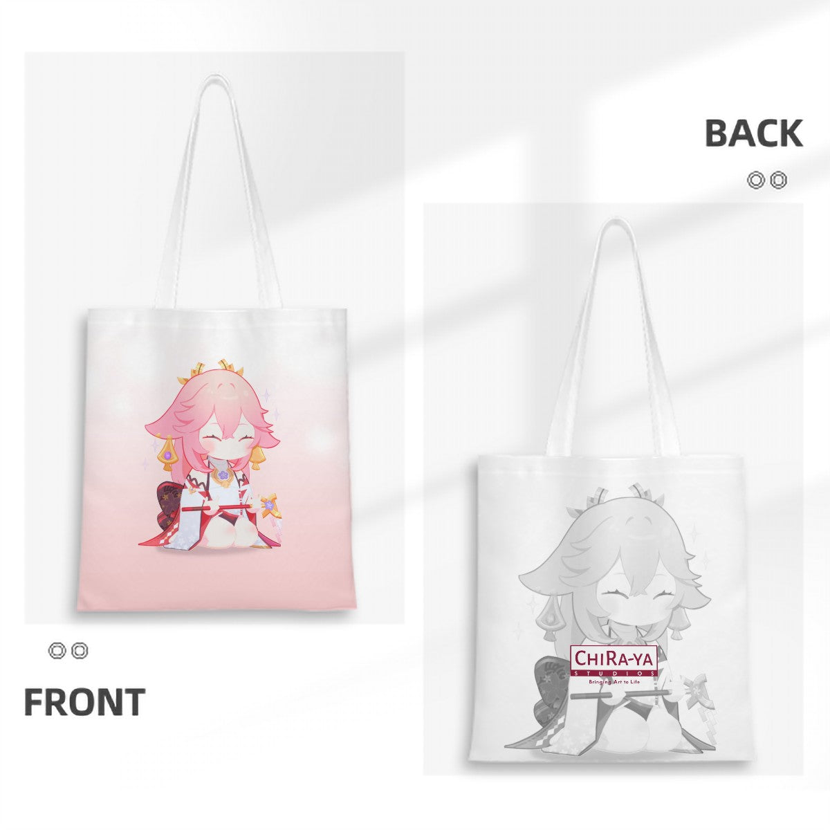 Genshin Impact Tote Bag - Yae Miko (Irodori Statue Series) Chiraya Studios