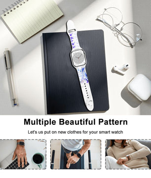 Double Buckle Apple Watch Band Gold Chiraya Logo Chiraya Studios