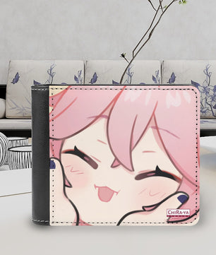 Genshin Impact Squishy Series Leather Wallet - Yae Miko