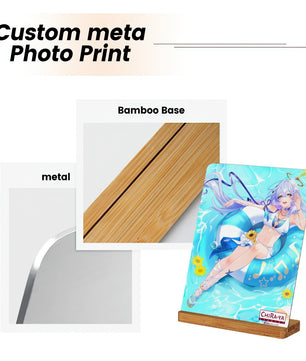Honkai Star Rail Metal Print with Stand - Robin Summeretto