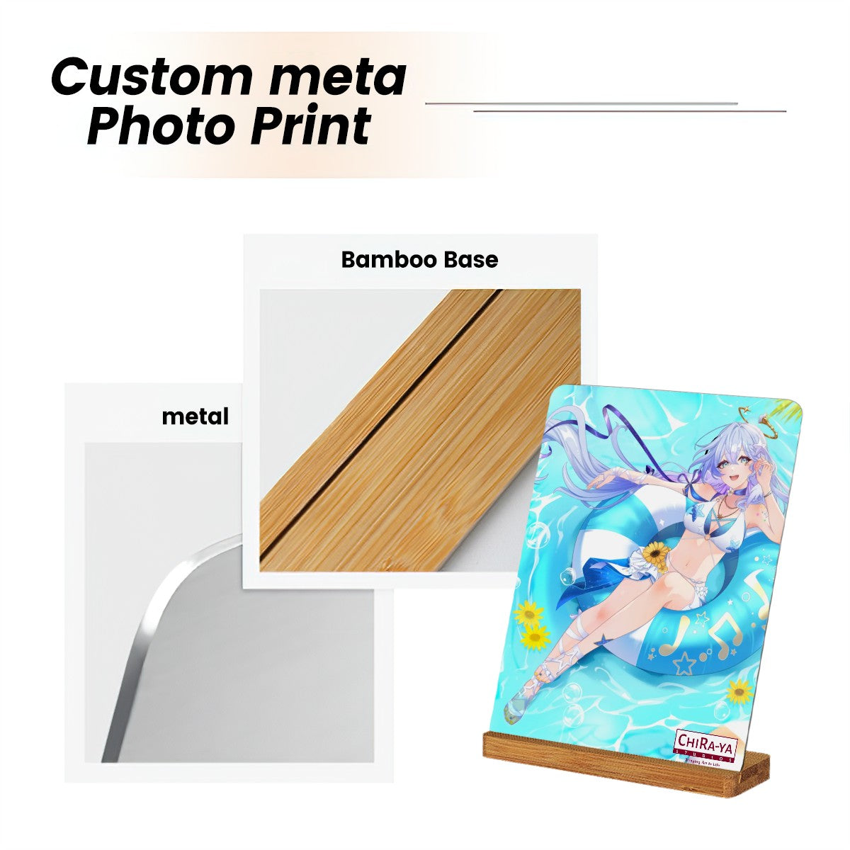 Honkai Star Rail Metal Print with Stand - Robin Summeretto