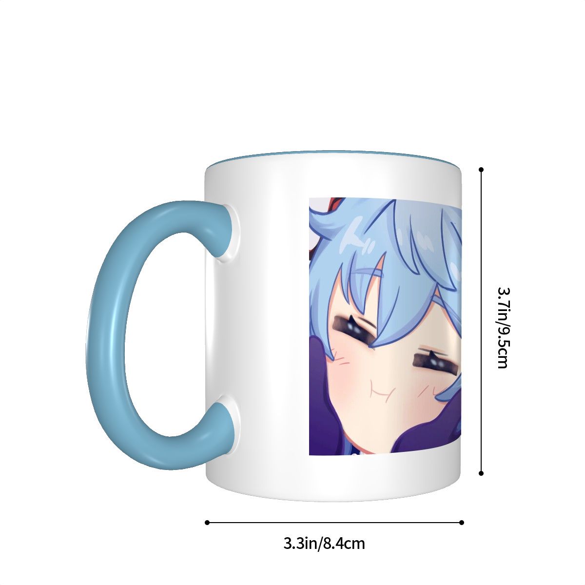 Genshin Impact Squishy Series Ceramic Mug - Ganyu