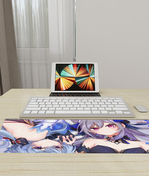 Genshin Impact Gaming Mouse Pad (Extra Large) - Ganyu & Keqing: 