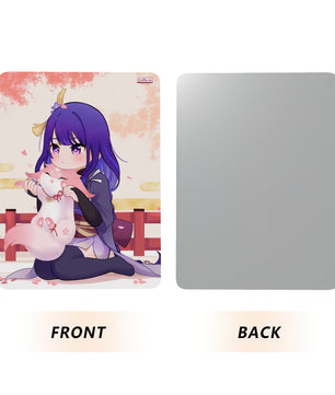 Genshin Impact Metal Print with Stand - Raiden Shogun: 