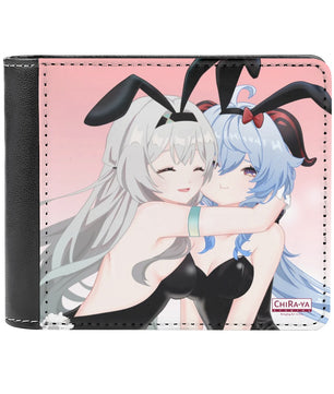 Genshin Impact x Honkai Star Rail Leather Wallet - Firefly & Ganyu: 