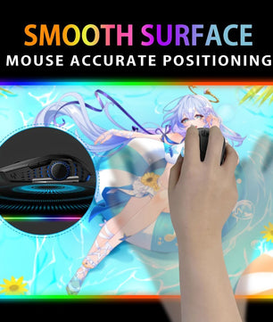 Honkai Star Rail Premium RGB Gaming Mouse Pad (with Wireless Charging) - Robin Summeretto