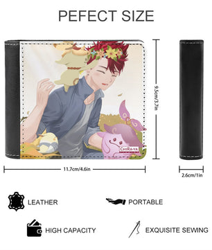 Terraglotte Leather Wallet - 2024 Anniversary Art ft. Aramiya