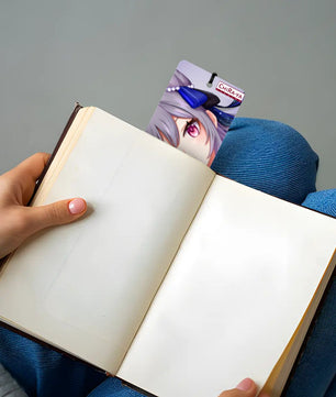 Genshin Impact Wooden Bookmark - Ganyu & Keqing: 