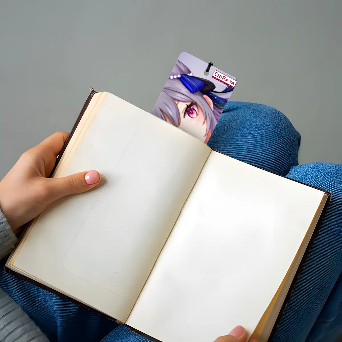 Genshin Impact Wooden Bookmark - Ganyu & Keqing: "Ganqing Impact"