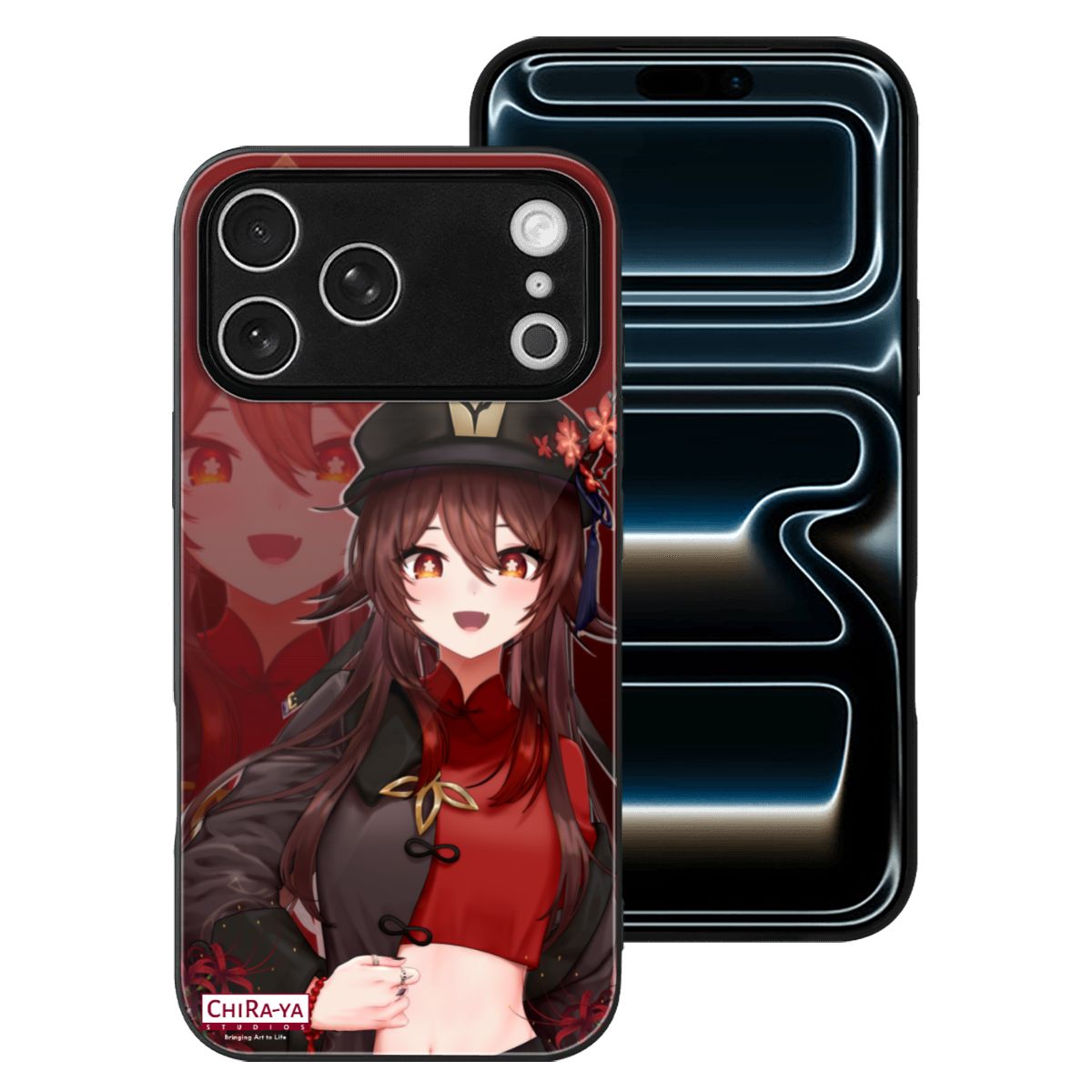 iPhone 17 Pro Max TPU Black Phone Case Chiraya Studios