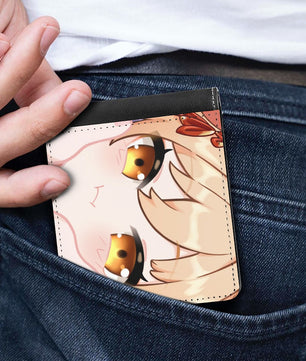 Genshin Impact Squishy Series Leather Wallet - Yoimiya