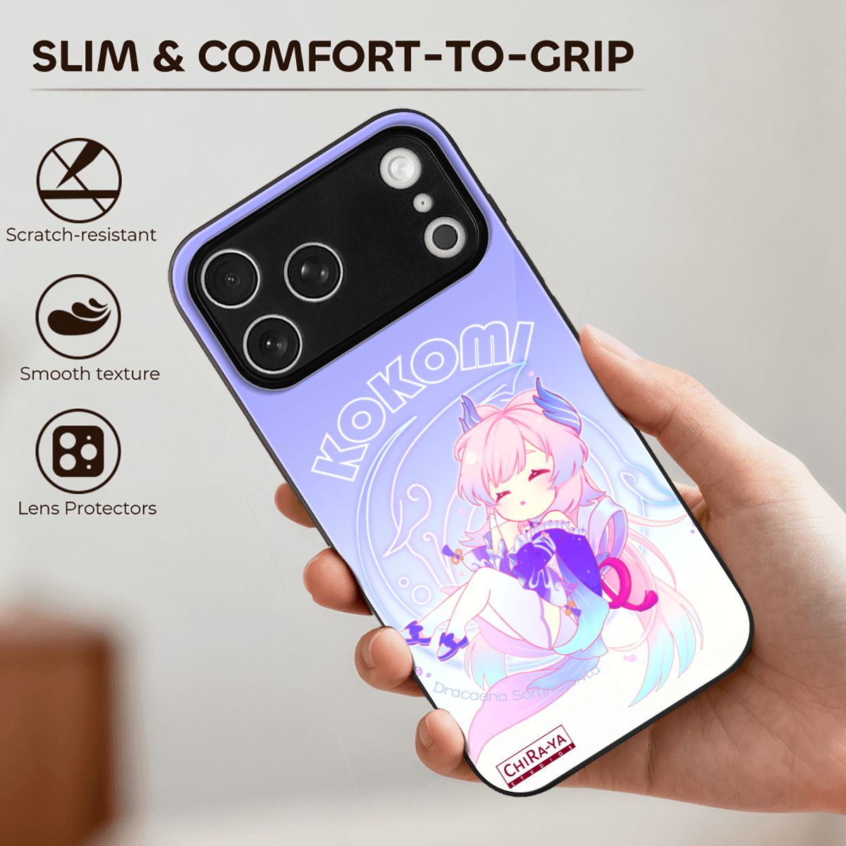 iPhone 17 Pro Max Glass Phone Case Chiraya Studios