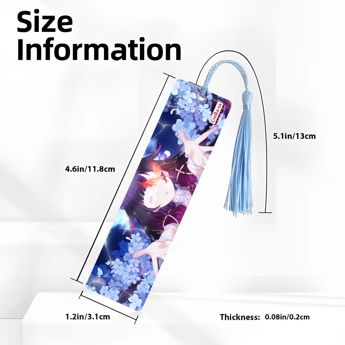 Genshin Impact Wooden Bookmark - Columbina: 