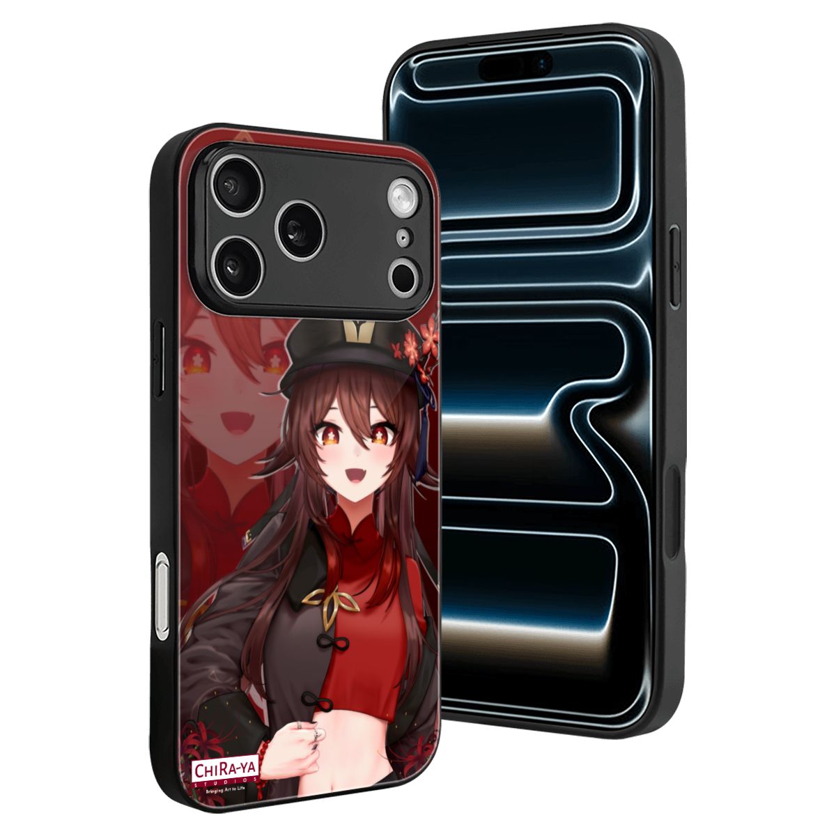 iPhone 17 Pro Max TPU Black Phone Case Chiraya Studios