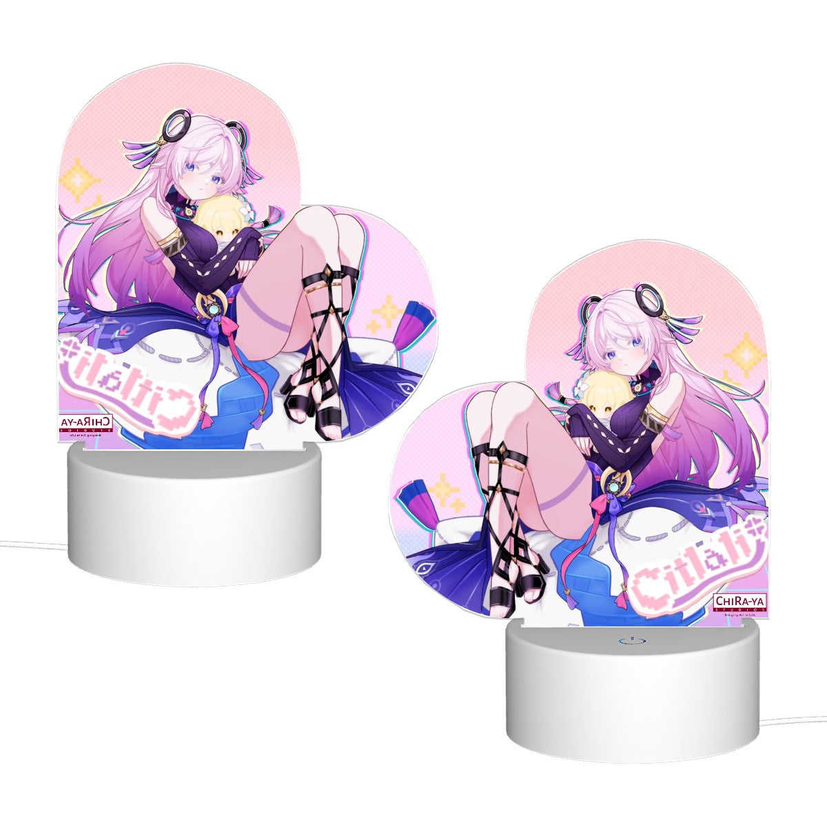 Genshin Impact Citlali LED night light acrylic lamp design