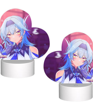 Genshin Impact Eula Night out at Angel's share LED night light acrylic lamp design