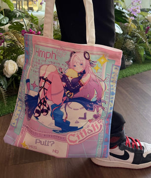 Genshin Impact Tote Bag - Columbina & Sandrone: 